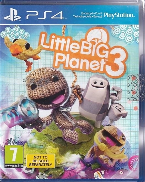 LittleBigPlanet 3 - PS4 (B Grade) (Used) (Eng)